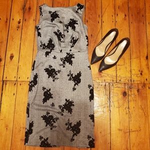 Floral Glenplaid Midi Pinup Dress Size 2